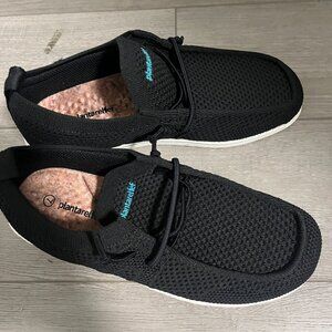 Plantarelief Women's Slip On Loafers Shoes: Size 7 Wide Walking Shoes with Arch